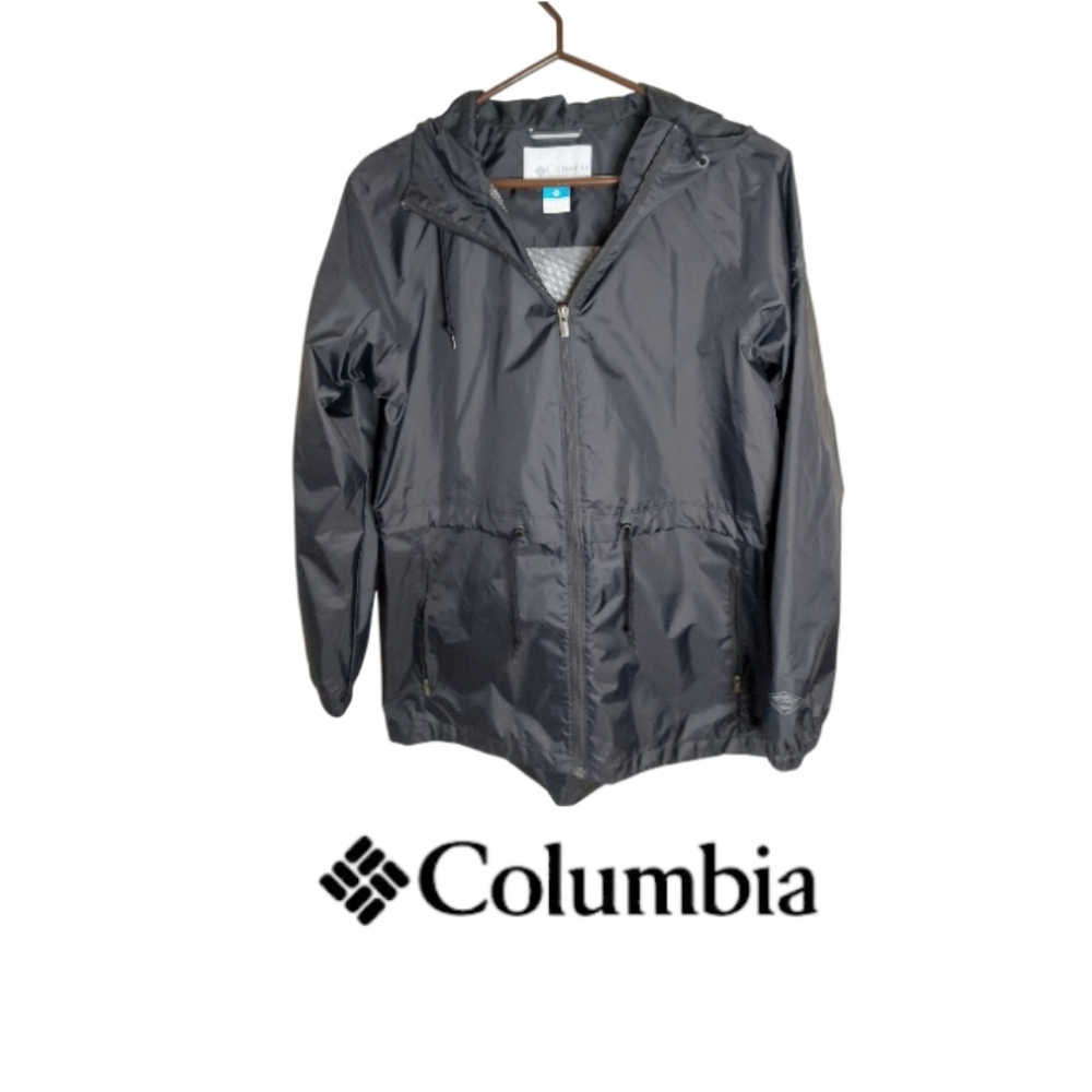 Columbia Black Light Windbreaker Jacket